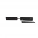 NOVA LUCE - Конектор за магнитна шина  Д:14.8, Ш:1.75, В:1.1 см.   9560011  Ultra Slim Magnetic-Connector-tracks ✴ Черен