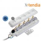 PANASONIC - 3x Socket 2P+E, With Child Protection, 5m Cord WLTB0435-2WH (1)