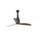 FARO - ETERFAN Matt black/wood ceiling fan with DC motor 32004-10