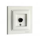 MONO ELECTRIC - MONO ELECTRIC - Телевизионна Розетка Despina, MN-102-190005-138, бял