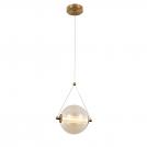 ELMARK - LED ПЕНДЕЛ SPLENDOR 9W 3000K 720lm МЕСИНГ + КОНЯК 955SPLENDOR930BC