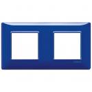 VIMAR - 14643.50 - Plate 4M (2+2) 71mm Reflex sapphire