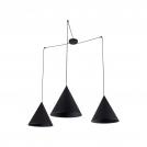 TKLighting - CONO PENDANT 6629 3XE27 BLACK 3x15W 6629