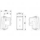 VIMAR - 19015.AB - Antibacterial 2P 16AX 1-way switch grey (1)