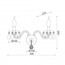 ACA LIGHTING - Аплик Tulia BLK82042WWC (2)