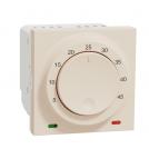 SCHNEIDER ELECTRIC - NU350144Room Thermostat for heating of cooling 8A ivory 2 modules New Unica