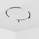 POLARIS LIGHTING - CIRCLE TRIMLESS - Magnet track 48V Black Ø800mm 4601-80