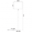 ACA LIGHTING - Marble ML306411FS (2)