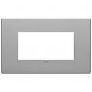 VIMAR - 22654.02 - Plate 4M metal Next