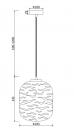 MAYTONI - Пендел DUNAS P058PL-01BS  E27, 1X60W (2)