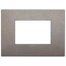 VIMAR - 19653.04 - Classic plate 3M metal matt titanium