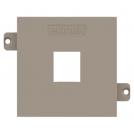 Ekinex - Faceplate for 1x RJ45 Keystone 55x55 Fenix Beaver Ottawa - EK-KSC-1K-FCO