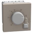 BTICINO - Thermostat 230V 2A 1NO 2M color Stone Light Now YG4441