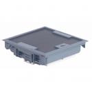 LEGRAND - Floor box, flush mount, 18 mod., grey, Legrand 89611 (1)