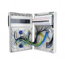 SCAME - Табло сглобено с индустриални контакти Scame и токови защити ABB 632.5520-A (3)