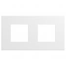 BTICINO - cover plate 2+2 modules white Light Now YA4802M2WW