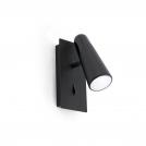 FARO - LAO LED Black wall lamp 1L Ref.29039