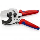 KNIPEX - Ножица за композитни и PVC дебелостенни тръби ф26-40мм синьо/червена ръкохватка 902540