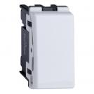 ELMARK - 26003 - ONE BUTTON TWO WAY SWITCH, WHITE LECCE 