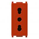 VIMAR - 14203.R - 2P+E 16A P17/11 outlet red