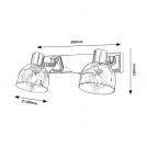 RABALUX - Spotlight Tarien 3249  E14 2X MAX 40W (4)