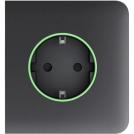 AJAX - Front panel for Schuko side contact, graphite, SideCover 89074.163.GP