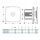 CATA - Вентилатор за баня X-MART 15 MATIC (1)