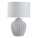 SEARCHLIGHT - Настолна лампа 7155WH Crochet (1)