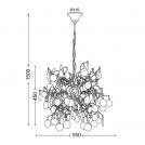 ACA LIGHTING - Полилей   ACRYLIC & SILICON   SF633914C (1)