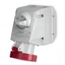 SCAME - Industrial contact with switch 0/I 3P+E 16A IP66 series Optima model Combi 518.1656TS