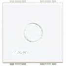 BTICINO - N4951 Blank plate 2 module white Livinglight