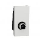 SCHNEIDER ELECTRIC - NU346118 TV socket One module white male