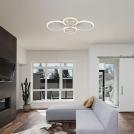 V-TAC - 45W LED Ceiling Lamp 3 Step Dimmable With Remote Control White Body IP20 SKU: 23394 (1)