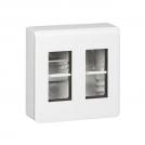 LEGRAND - Моноблок за открит монтаж 2x4 мод Mosaic 78886L