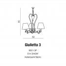 AZZARDO - Полилей Giulietta 5 AZzardo 8021-5P (4)