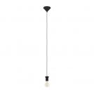 EGLO - pendant light plastic, steel black - 74053