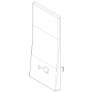 VIMAR - Face plate for in-line mechanism white, lightable key symbol - 31000.PB (1)