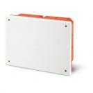SCAME - 875.4410 FLUSH MOUNTING BOX 92x92x45mm WHITE THERMOPLASTIC