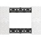 BTICINO - KA4803MW cover plate Living Now 3 modules - pixel