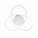 SMARTER - Плафон 60см Nexus 01-2960 LED 55W 4113lm 4000K бял