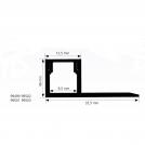 EGLO - accessory  L-profile aluminium 2M. RECESSED PROFILE 4 99501 (1)