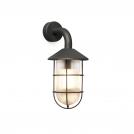 FARO - HONEY Black wall lamp Ref.73695 IP44