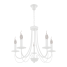 ELMARK - ANGELA CHANDELIER 5XE14 WHITE - 955ANGELA5/WH