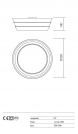 REDO GROUP - ceilling luminaire CALYPSO 01-926 PL 6x23W E27 (2)