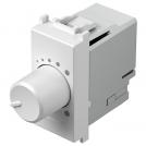 TEM - EM14PW Dimmer rotatable R=0-180W LED=0-180VA 1M, color White gloss, Modul 