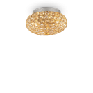 IDEAL LUX - Плафон    KING PL3   Oro 075402