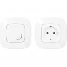LEGRAND - 752554 CONTACT set controlled by Wireless switch Smart Valena Allure White Legrand with Netatmo