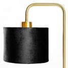TNL - METAL & VELVET FABRIC TABLE LAMP TNL1008BL (3)