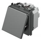 TEM - VM11AA Socket Schuko 2P+E 16A 2M with cover, color Anthracite, Modul