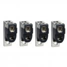 SCHNEIDER ELECTRIC - Алуминиеви съединители за кабели за Compact NSX 400/630 и EasyPact CVS 400/630,  4 (2X 35-240mm)  LV432482